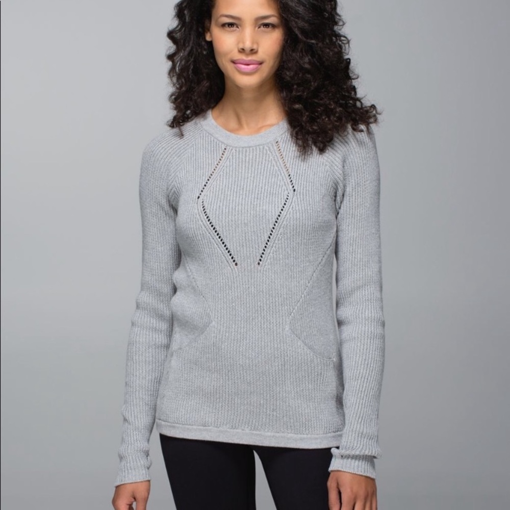 Lululemon knit sweater